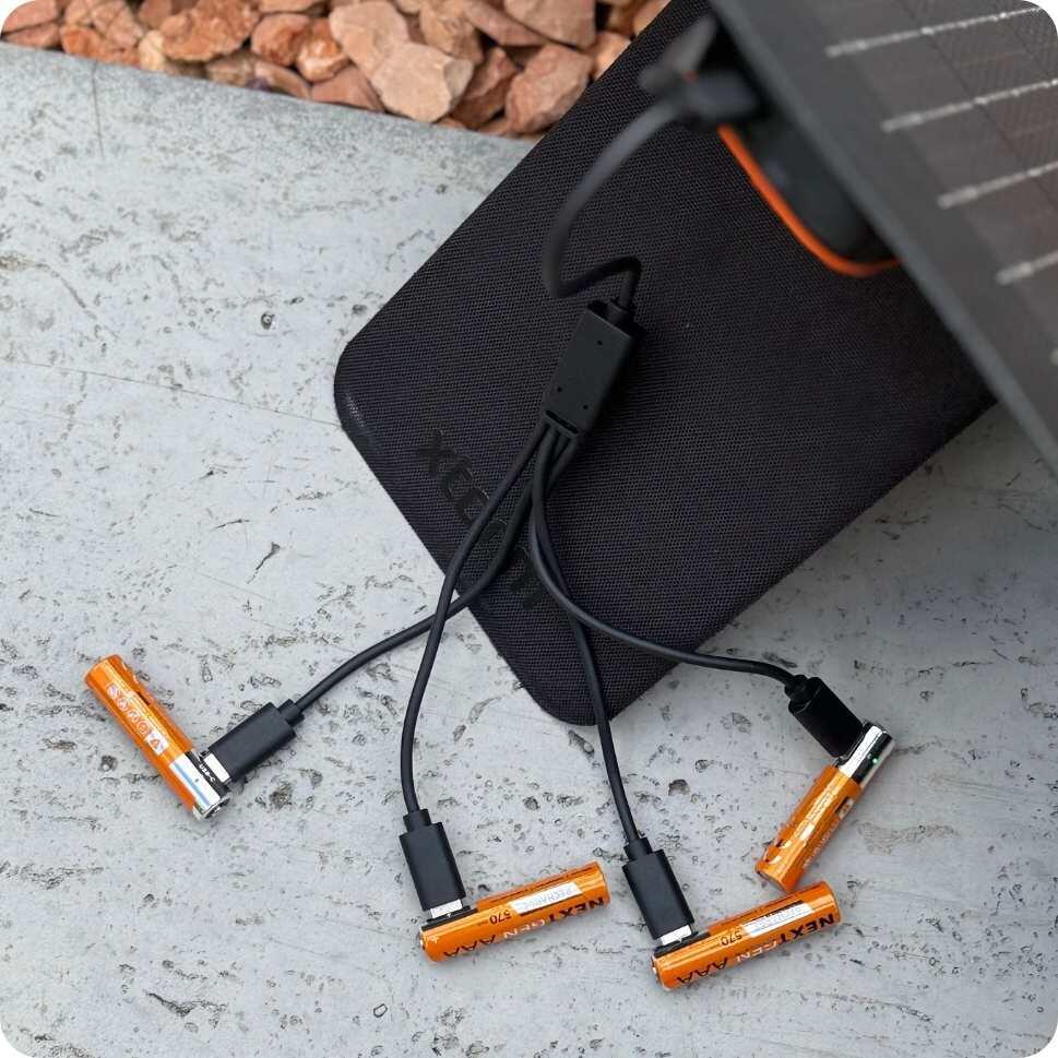 Xtorm NextGen AAA Oplaadbare Batterijen met USB-C - 4-pack, inclusief laadkabel 2/6