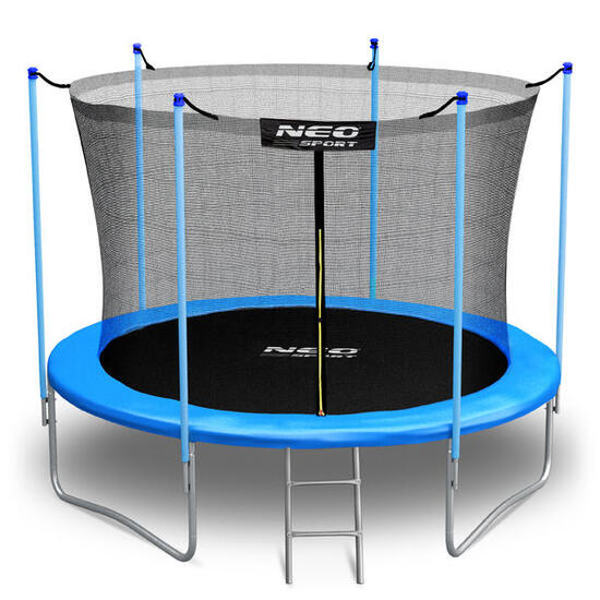 Trampolina ogrodowa Neo-Sport NS-08W181 z siatką wewnętrzną 8ft/252cm