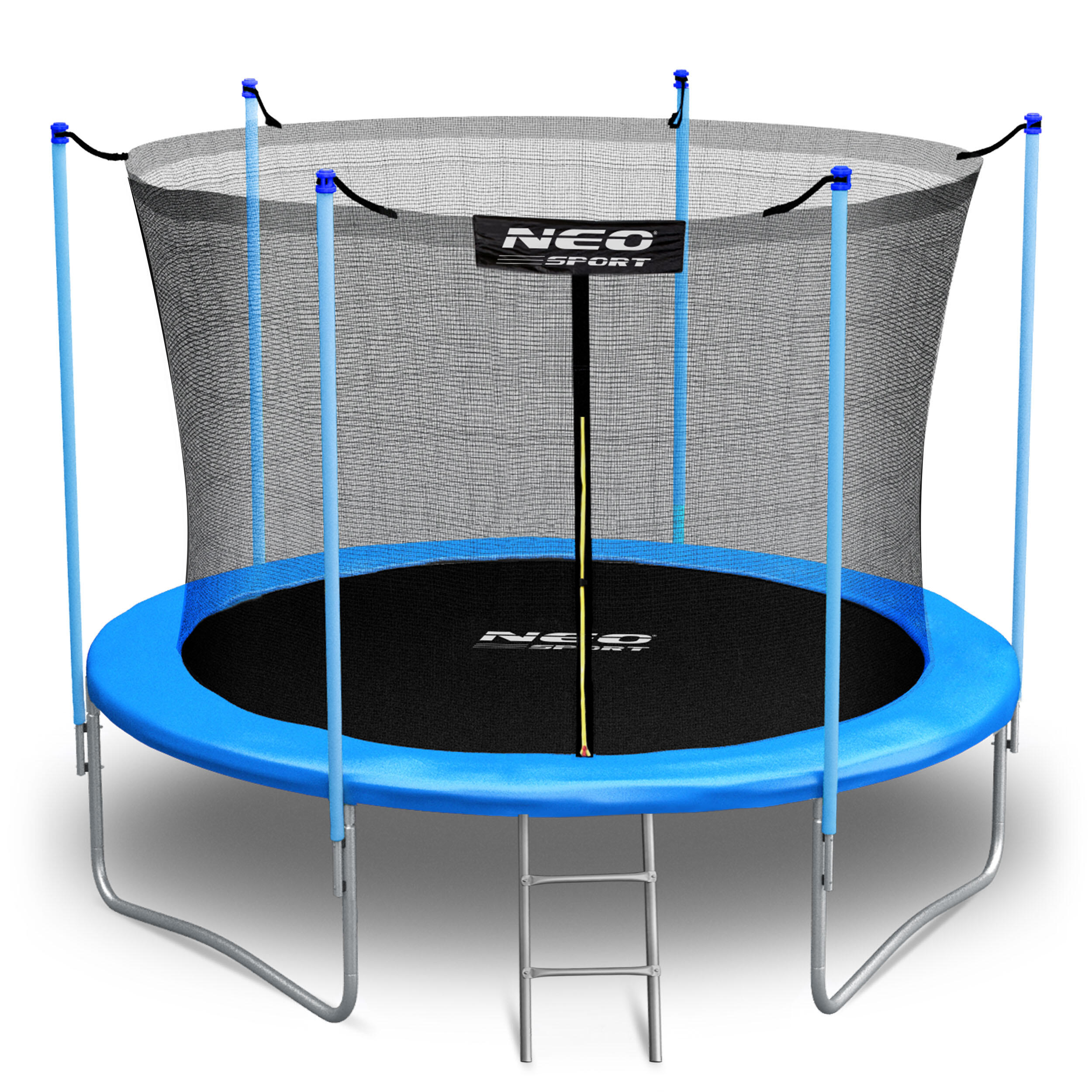 Trampolina ogrodowa Neo-Sport NS-08W181 z siatką wewnętrzną 8ft/252cm