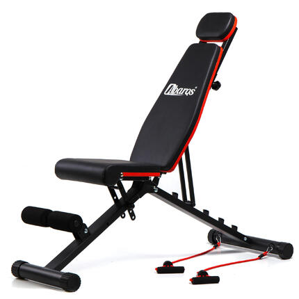 Składana ławeczka treningowa skośna łamana LW-210 ABARQS