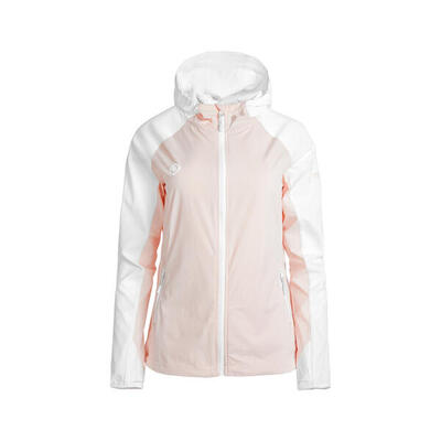 Giacca leggera da donna AZUSA con cappuccio per corsa e trekking regolabile e c