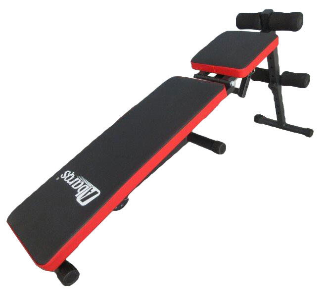 Składana ławeczka treningowa skośna łamana LW-140 ABARQS 1/6