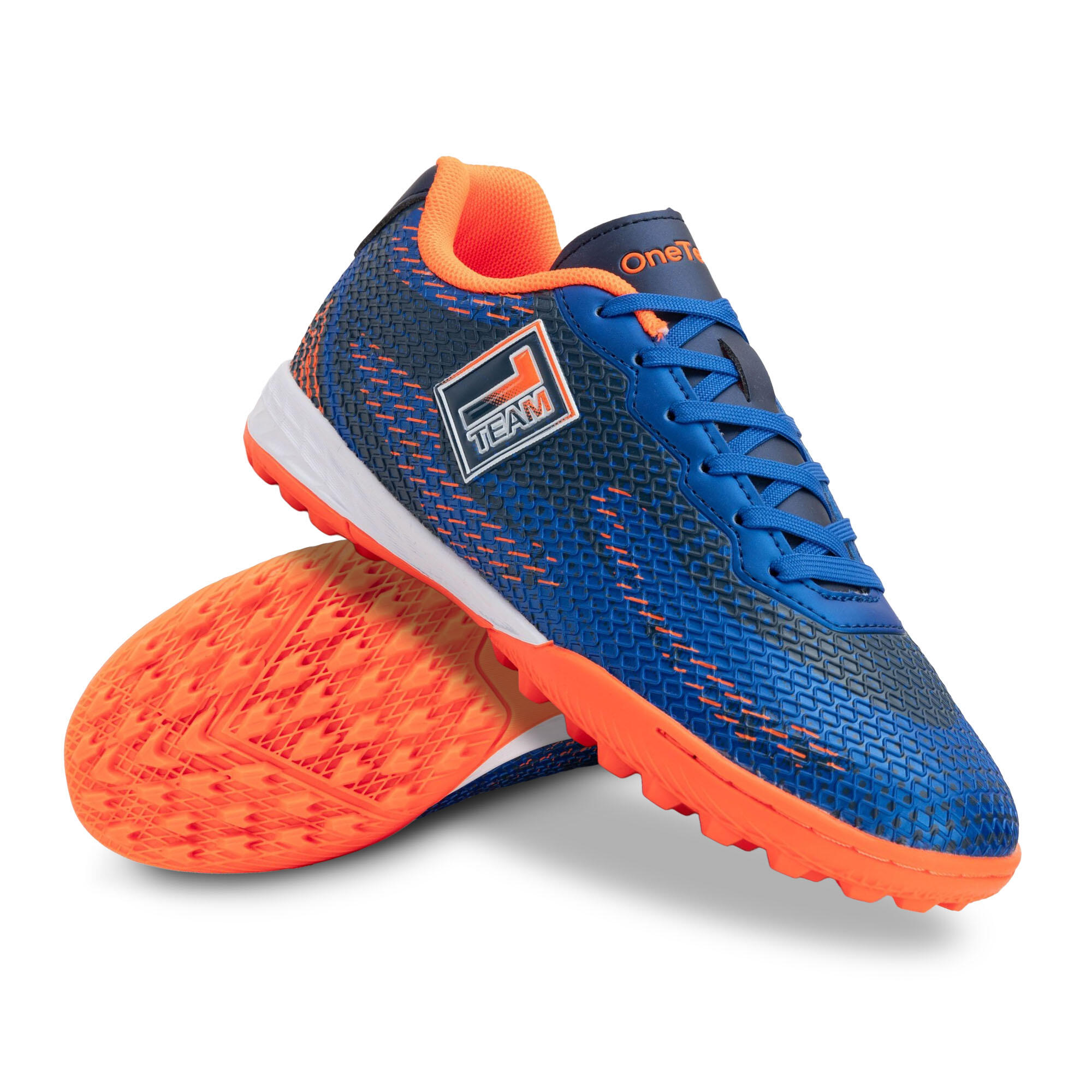 Oneteam - Chaussures De Football Pour Enfants Oneteam Robero Teen Tf - Chaussures À Crampons - Bleu - 40 - Decathlon