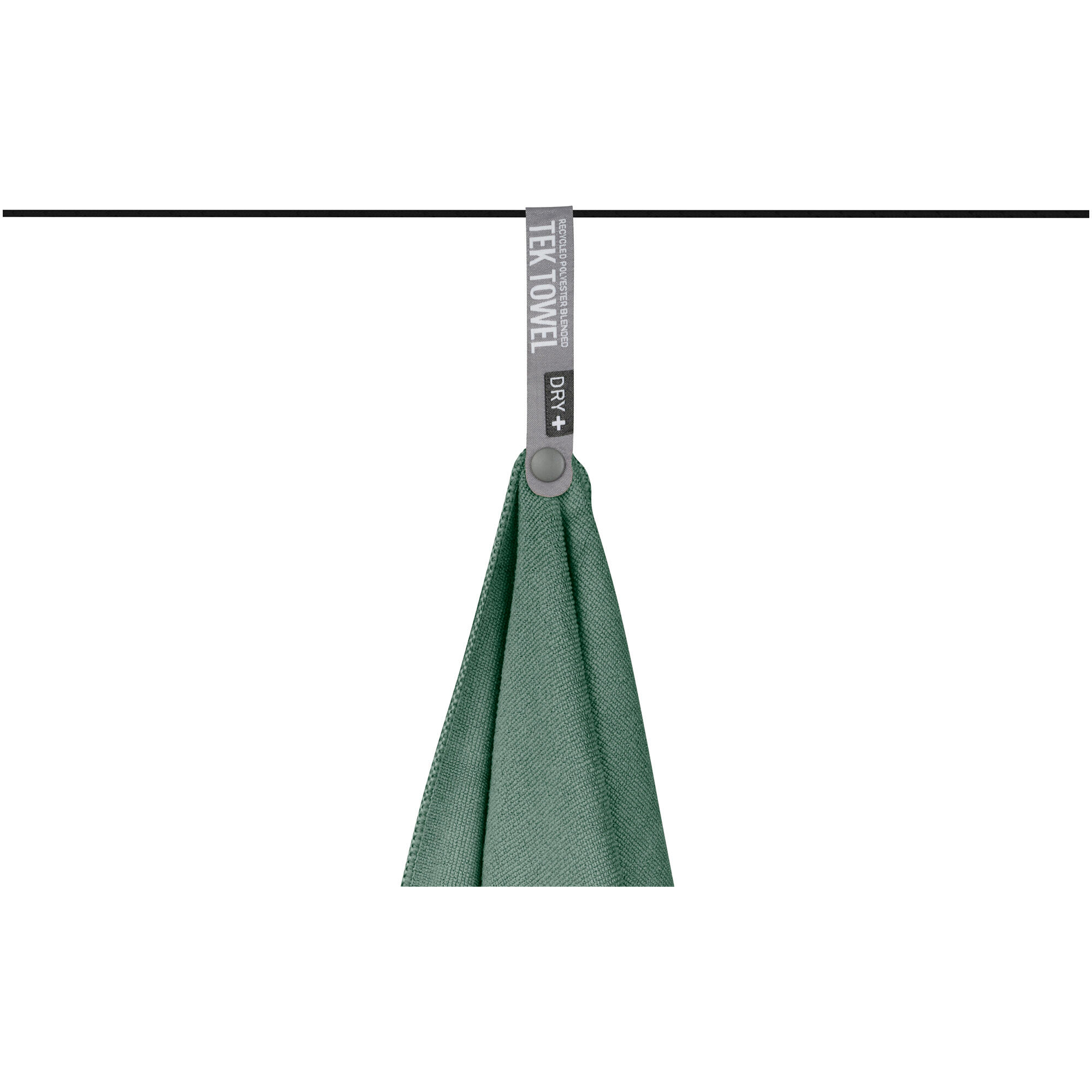 Tek Towel S Sage – serviette micro-fibre 40 × 80 cm 2/7