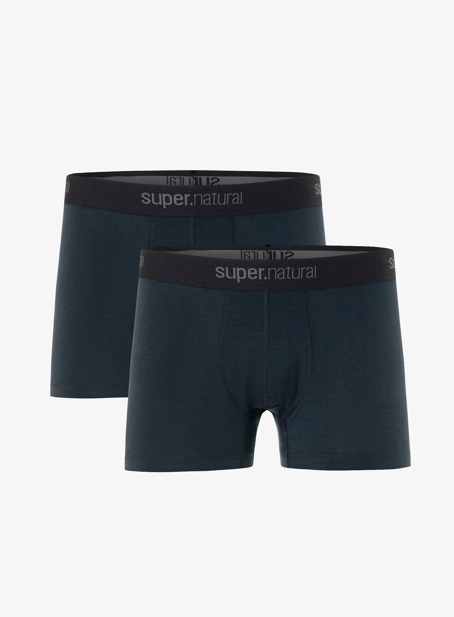Bokserki termoaktywne 2-pak męskie SUPER.NATURAL Tundra 175 Boxer 2-Pack 7/7