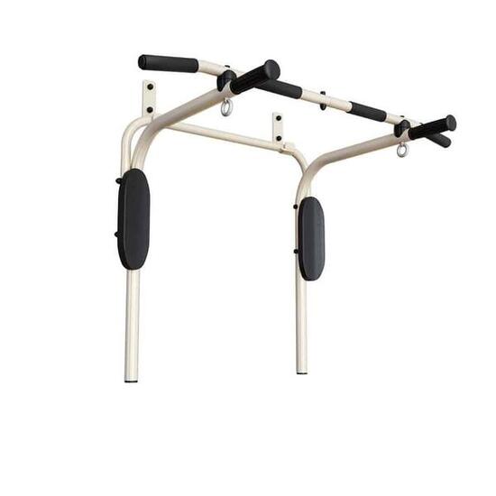 3-in-1 Wand-Klimmzugstange Schwarz – Mit Handlauf