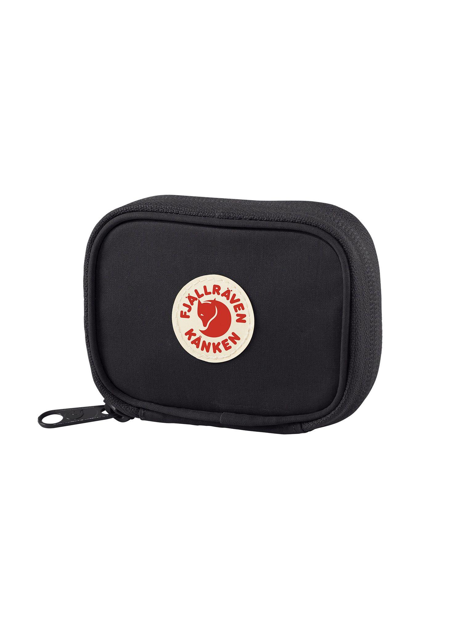 Cartera Negra Fjallraven Kånken Card Wallet Black Práctica Y Funcional 1/7