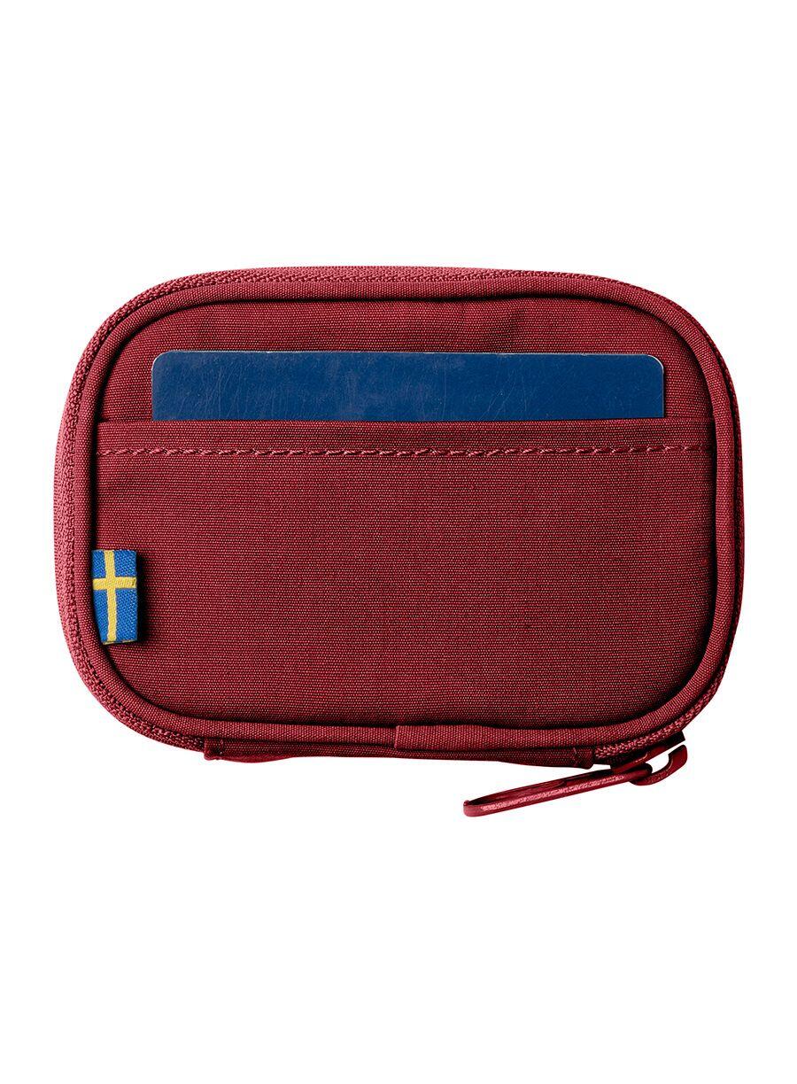 Cartera Roja Fjallraven Kånken Card Wallet Ox Red Práctica Y Funcional 3/4