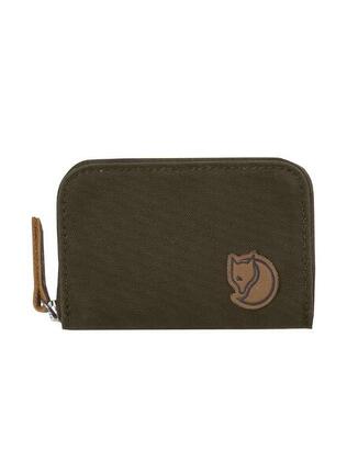 Portfel Fjallraven Zip Card Holder - dark olive