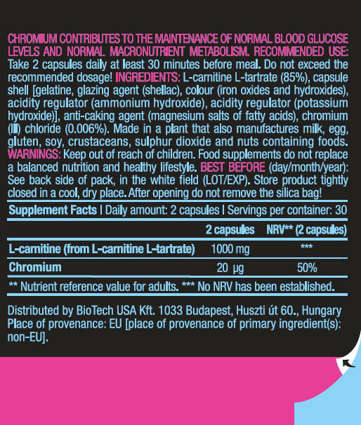 L-Carnitine - L-Carnitine+Chrome 3/3