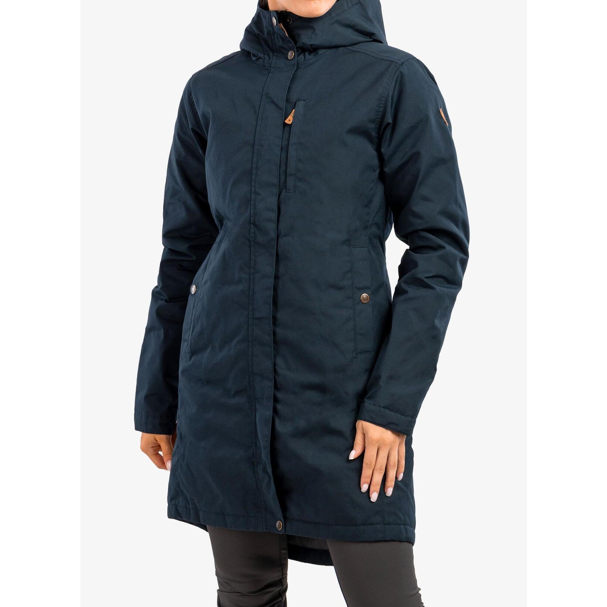 Fjallraven - Vestes Fjall Raven Kiruna Parka Rembourrée W Femme - Cape - Bleu - Decathlon