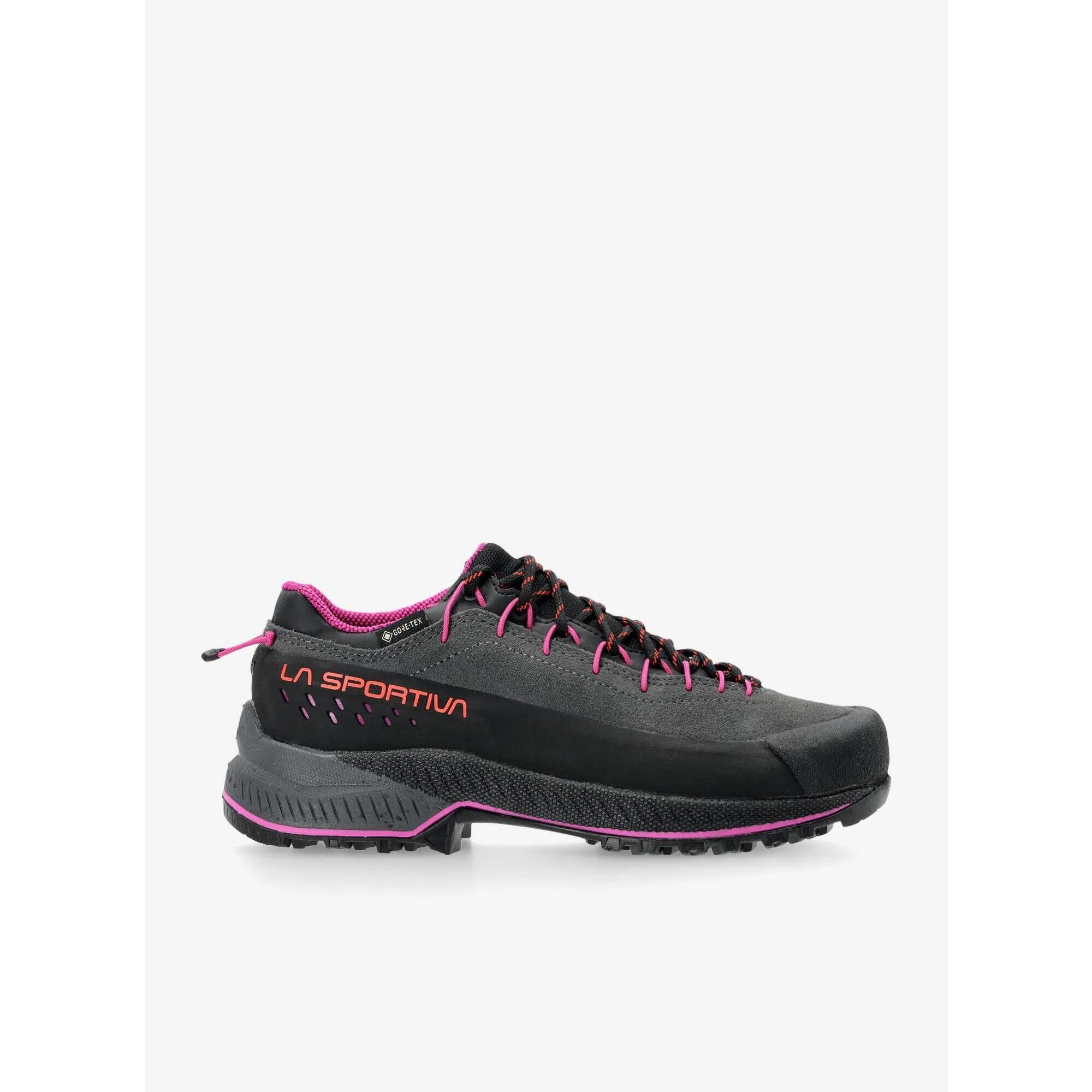 La Sportiva - Chaussure Approche La Sportiva Tx4 Evo Gtx Femme Suède Carbon Gore‑tex Vibram - Chaussure D'Approche - Gris - Decathlon