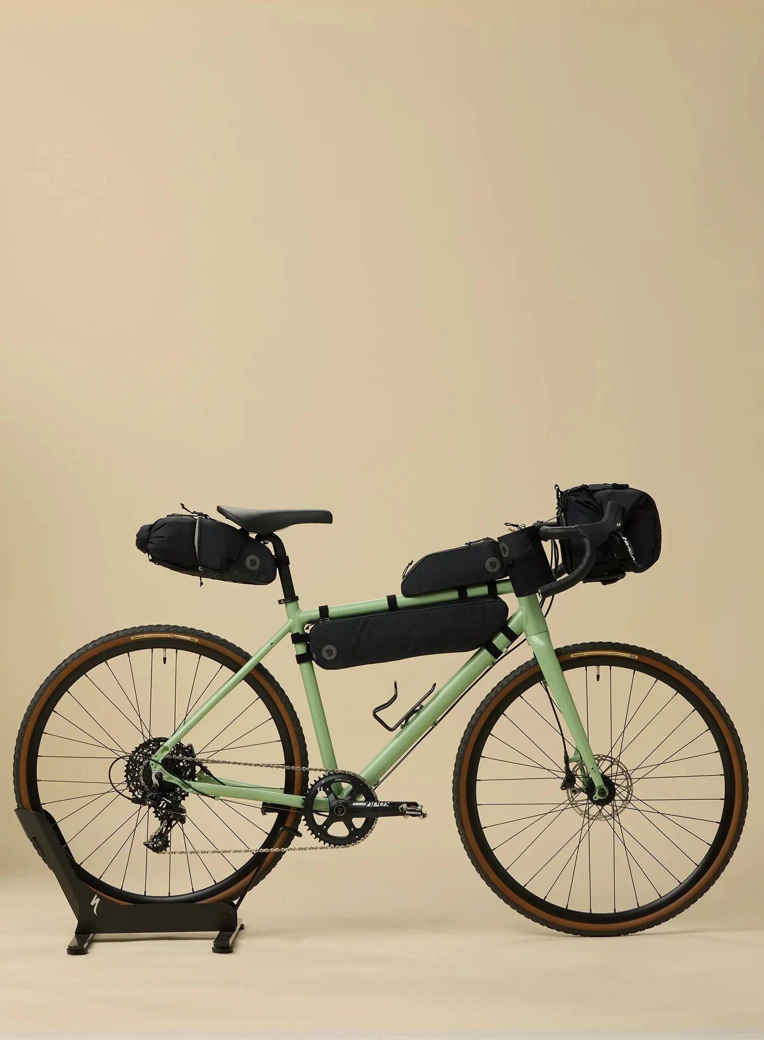 Torba na ramę roweru Fjallraven Hoja Frame Bag M - black 5/6