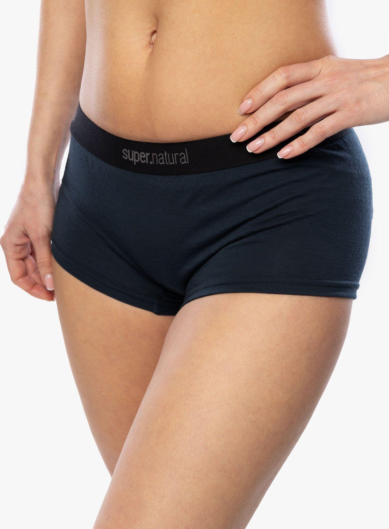 Bokserki termoaktywne damskie Super.natural Tundra175 Hipster 2Pack 6/7