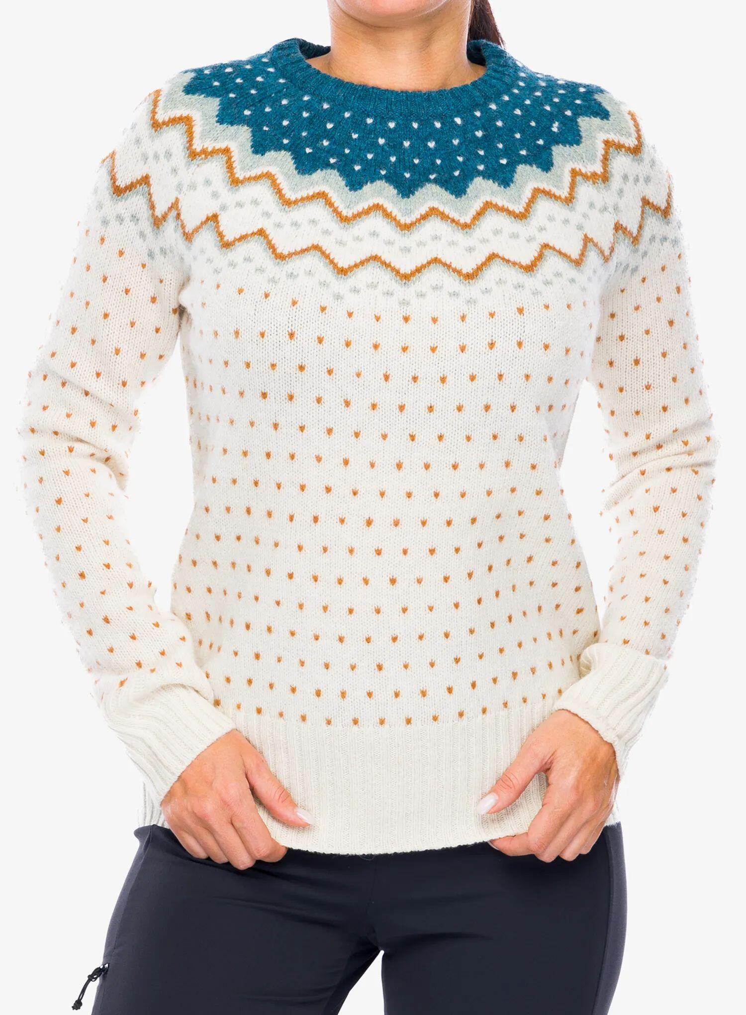 Maglione Fjall Raven Övik Knit Sweater W Donna 1/5