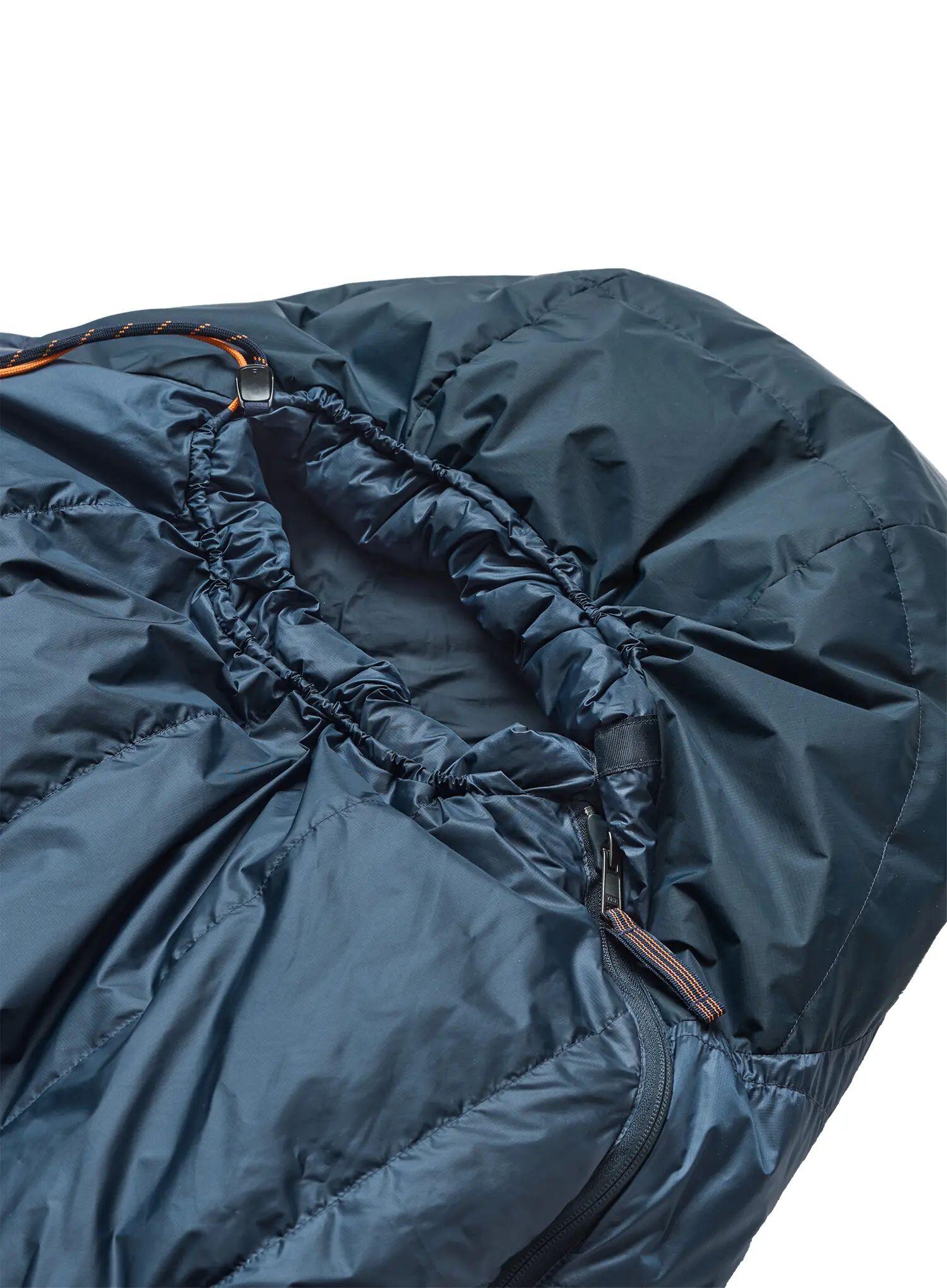 Śpiwór puchowy damski Fjallraven Keb Two Seasons (175 cm) - navy 4/7