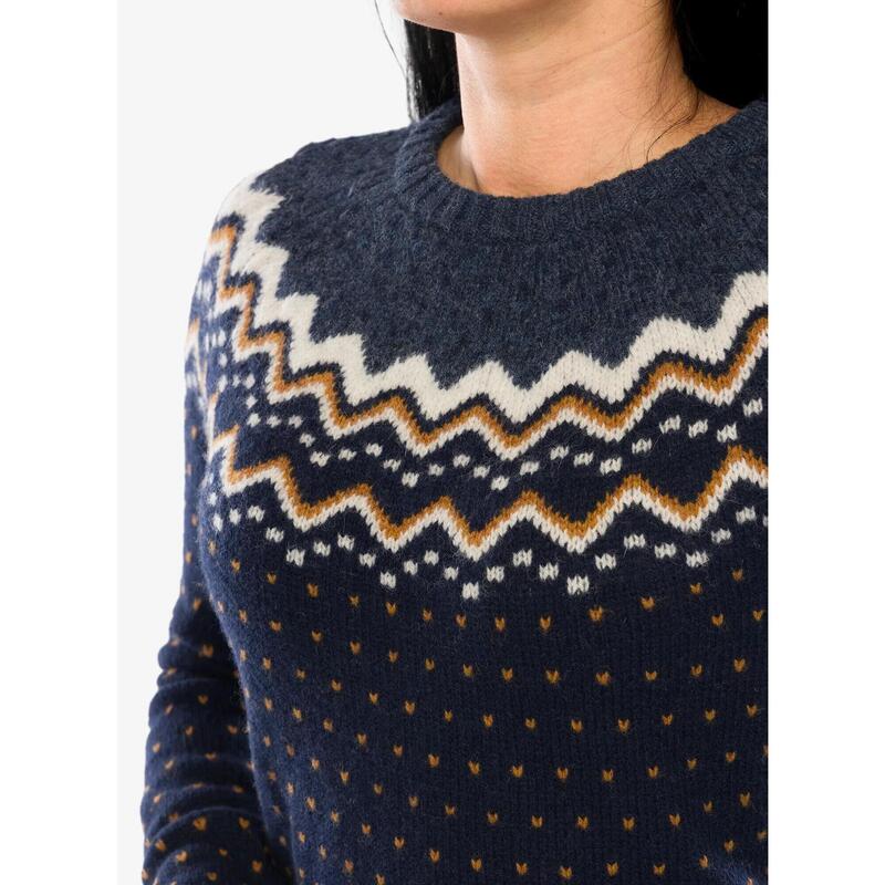 Pulover Fjall Raven Övik Knit Sweater W Femeie