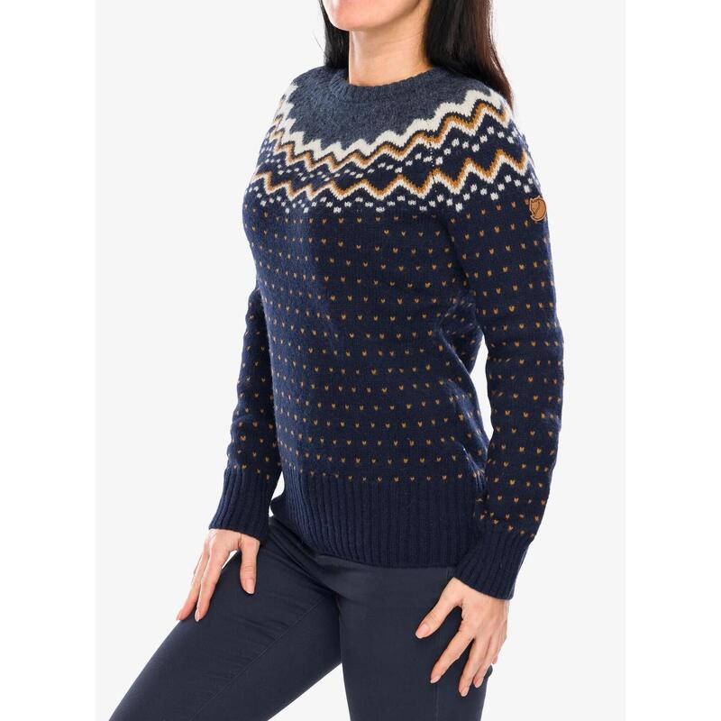 Pulover Fjall Raven Övik Knit Sweater W Femeie