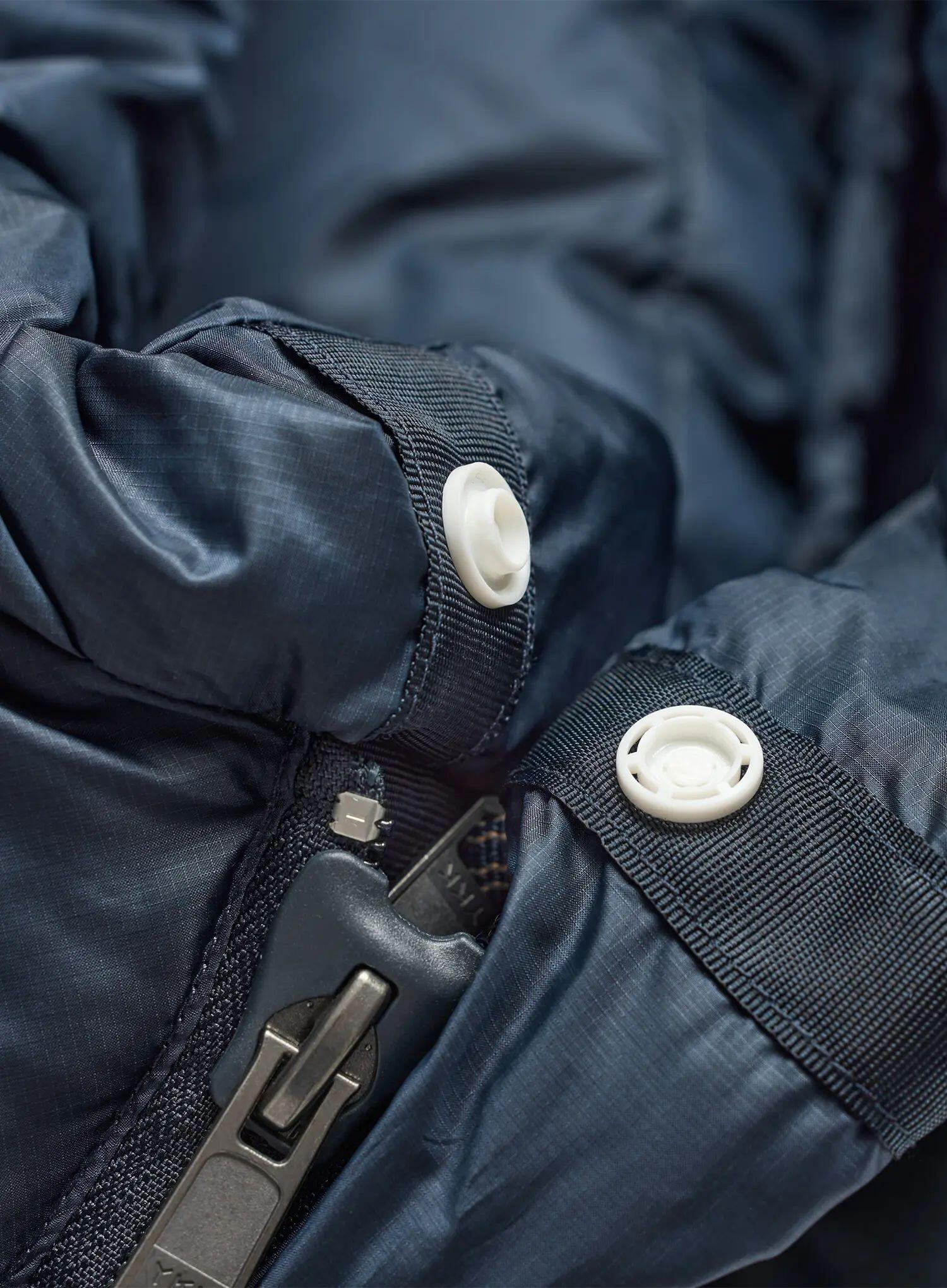 Śpiwór puchowy Fjallraven Keb Three Seasons Regular (185 cm) - navy 6/7