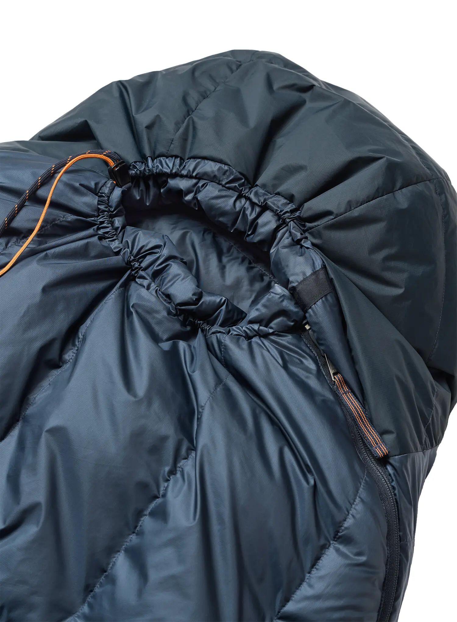 Śpiwór puchowy Fjallraven Keb Three Seasons Regular (185 cm) - navy 7/7