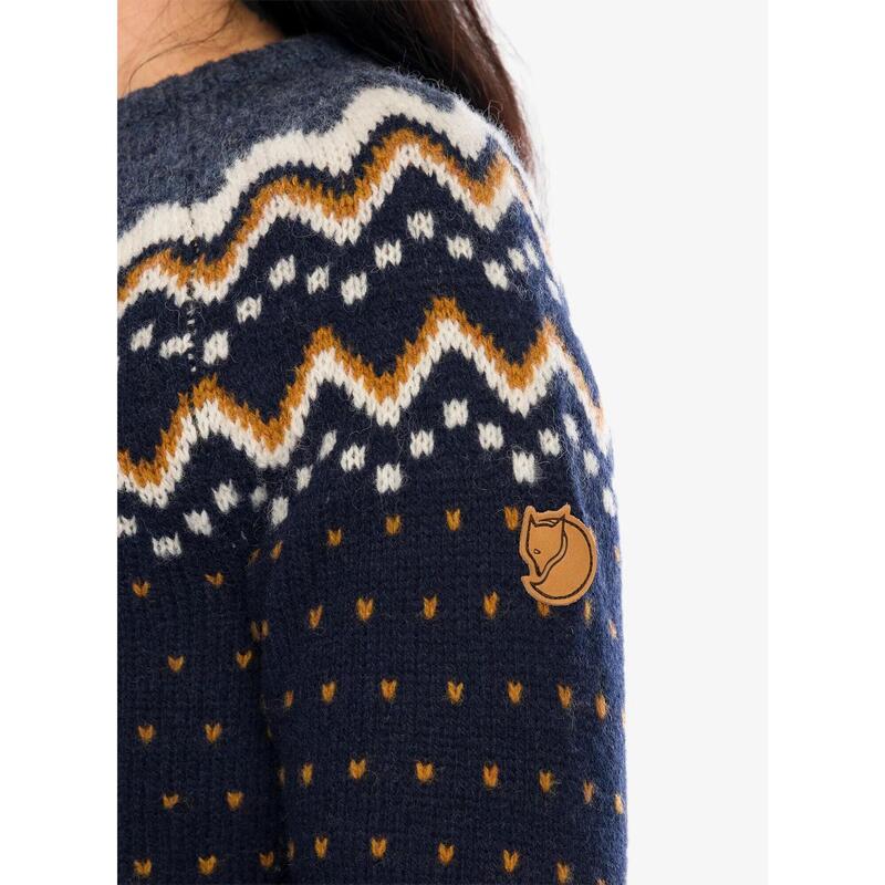 Pulover Fjall Raven Övik Knit Sweater W Femeie