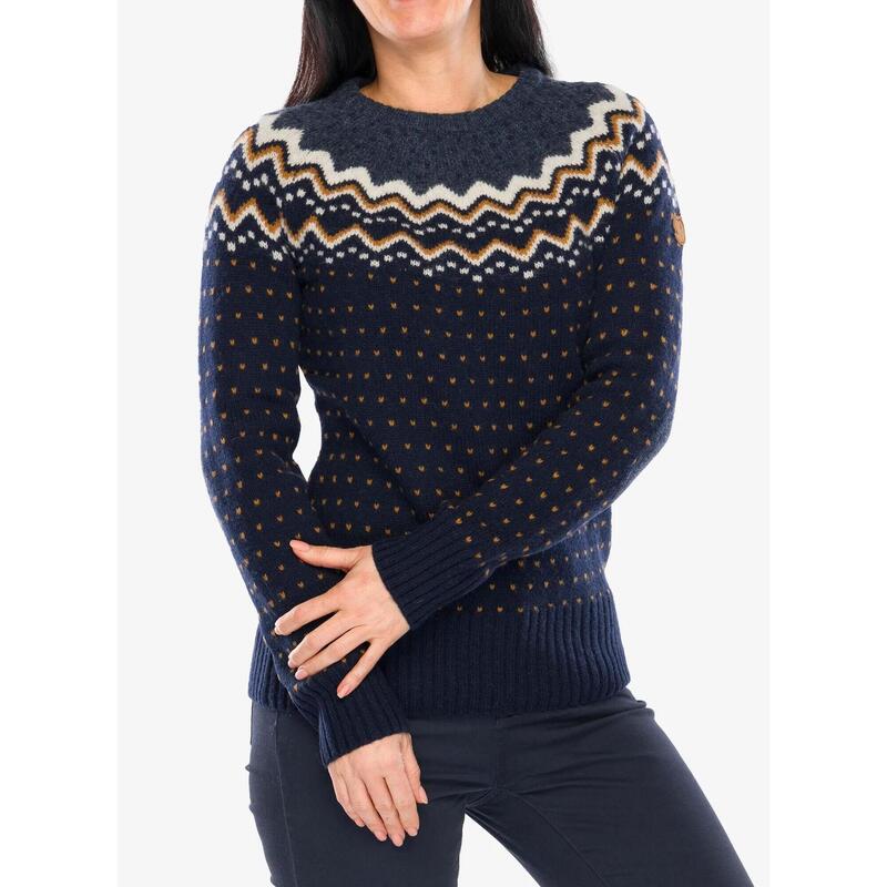 Pulover Fjall Raven Övik Knit Sweater W Femeie