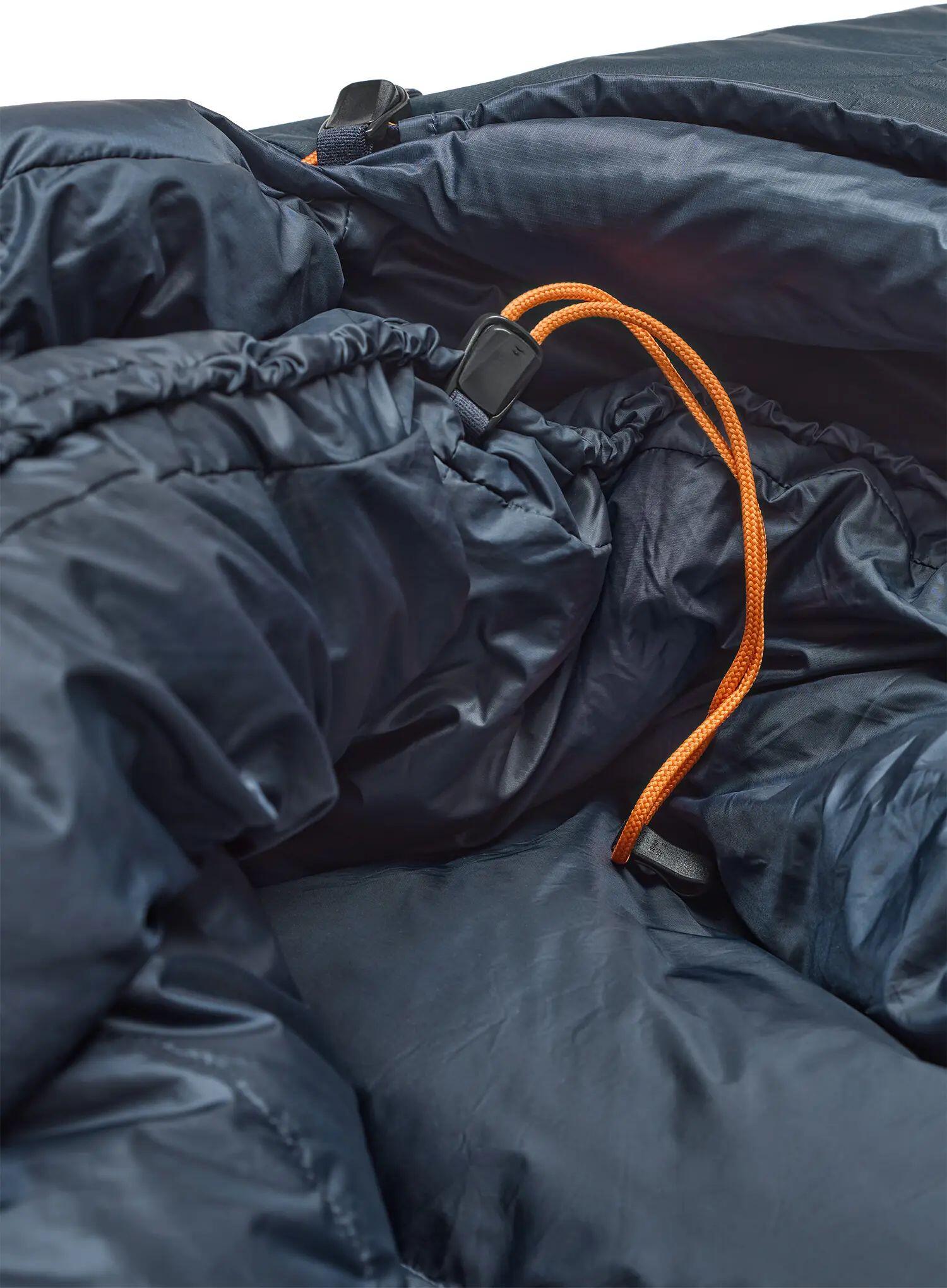 Śpiwór puchowy Fjallraven Keb Three Seasons Regular (185 cm) - navy 4/7