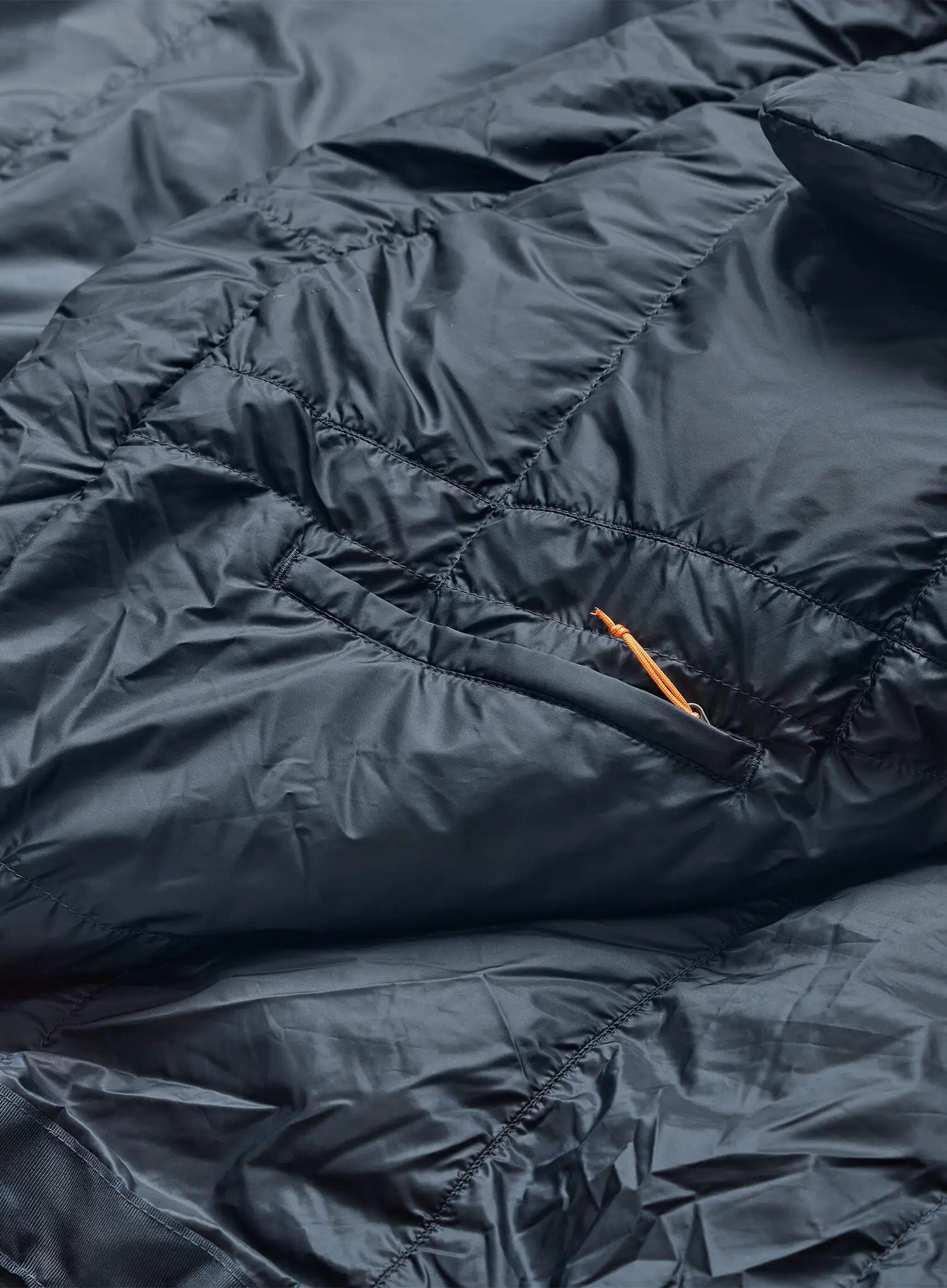 Śpiwór puchowy Fjallraven Keb Two Seasons Regular (185 cm) - navy 7/7