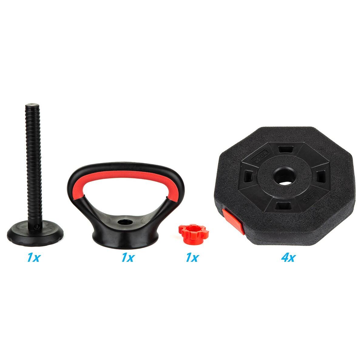 Kettlebell regulowany Eb Fit 4 x 2,5kg 3/7