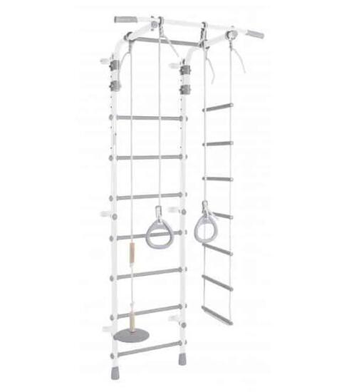 Enfants Gymnastique Espalier Cage de Écureuil Gamma Pastel 2 Blanc Métal