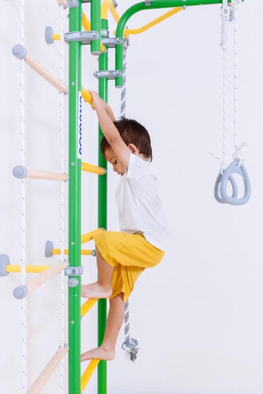 Enfants Gymnastique Espalier mural avec accessoires Next 2 4/7