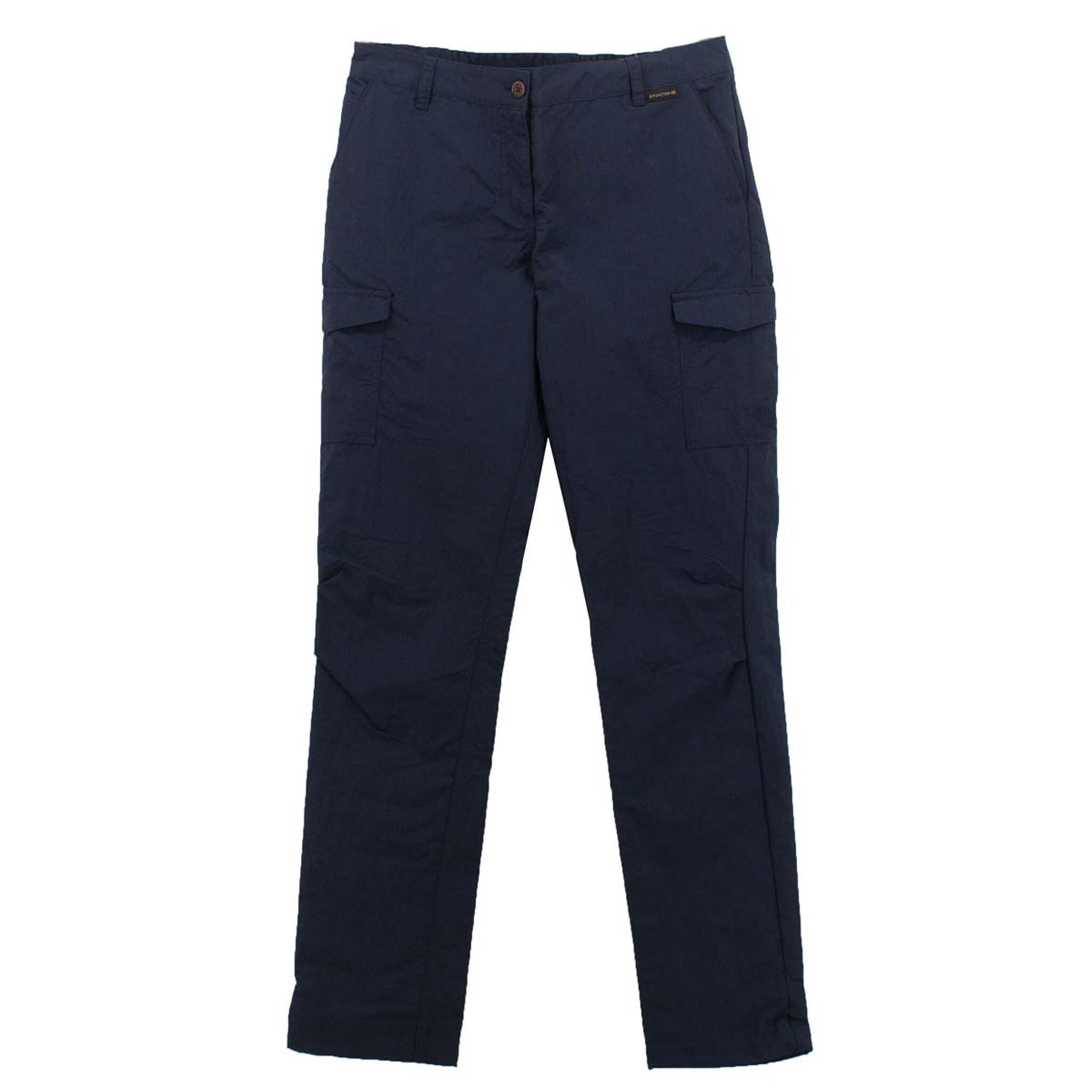 JACK WOLFSKIN Hose Lakeside Pants Anti Moskito in Blau