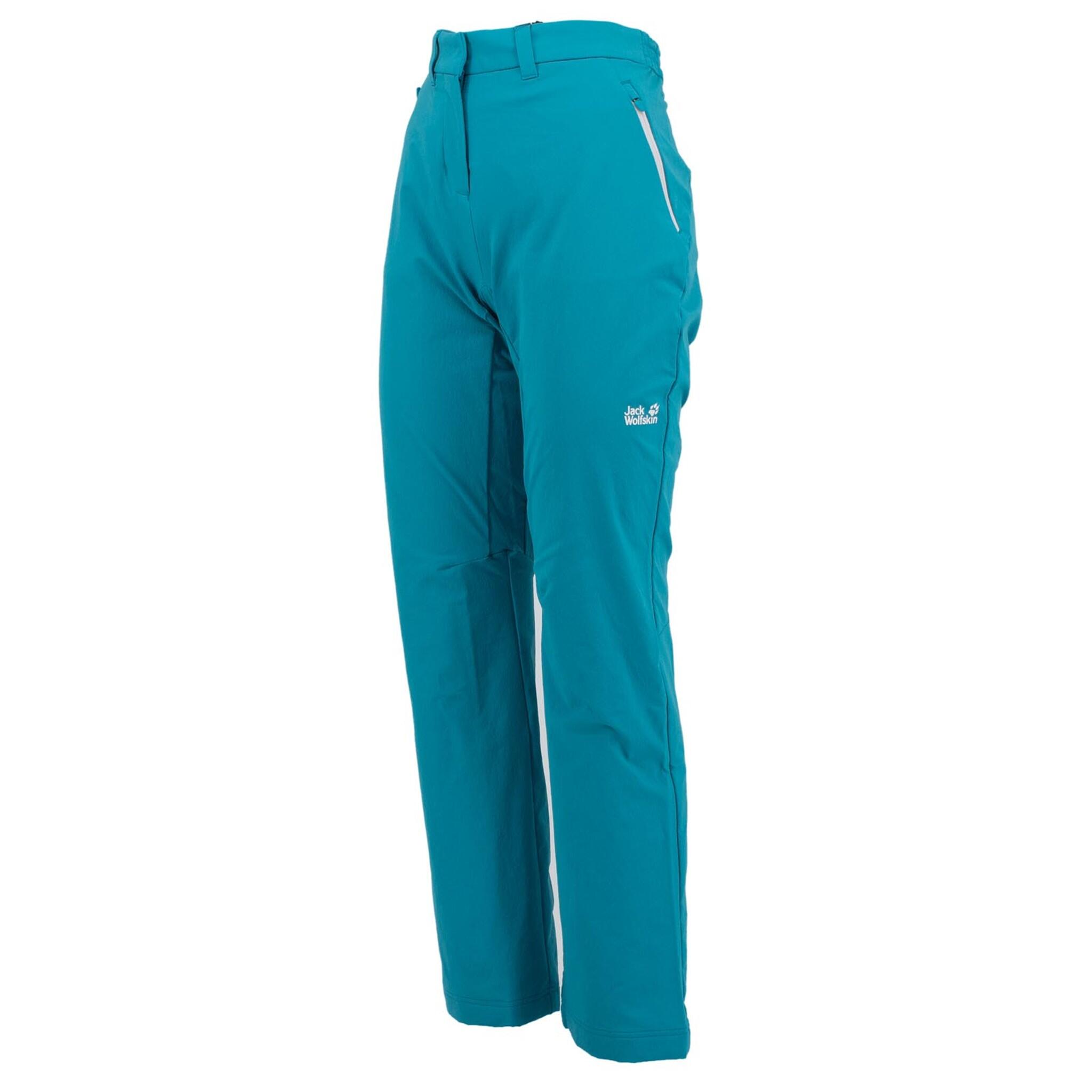 JACK WOLFSKIN Hose Overland II Nature Tech Pants UV in Blau