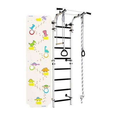 Spalliera Next 1 + Parete da arrampicata Dino