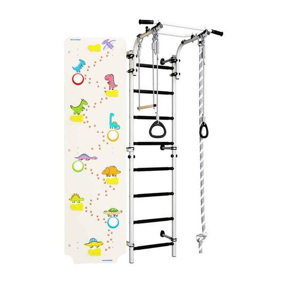 Spalliera Next 1 + Parete da arrampicata Dino