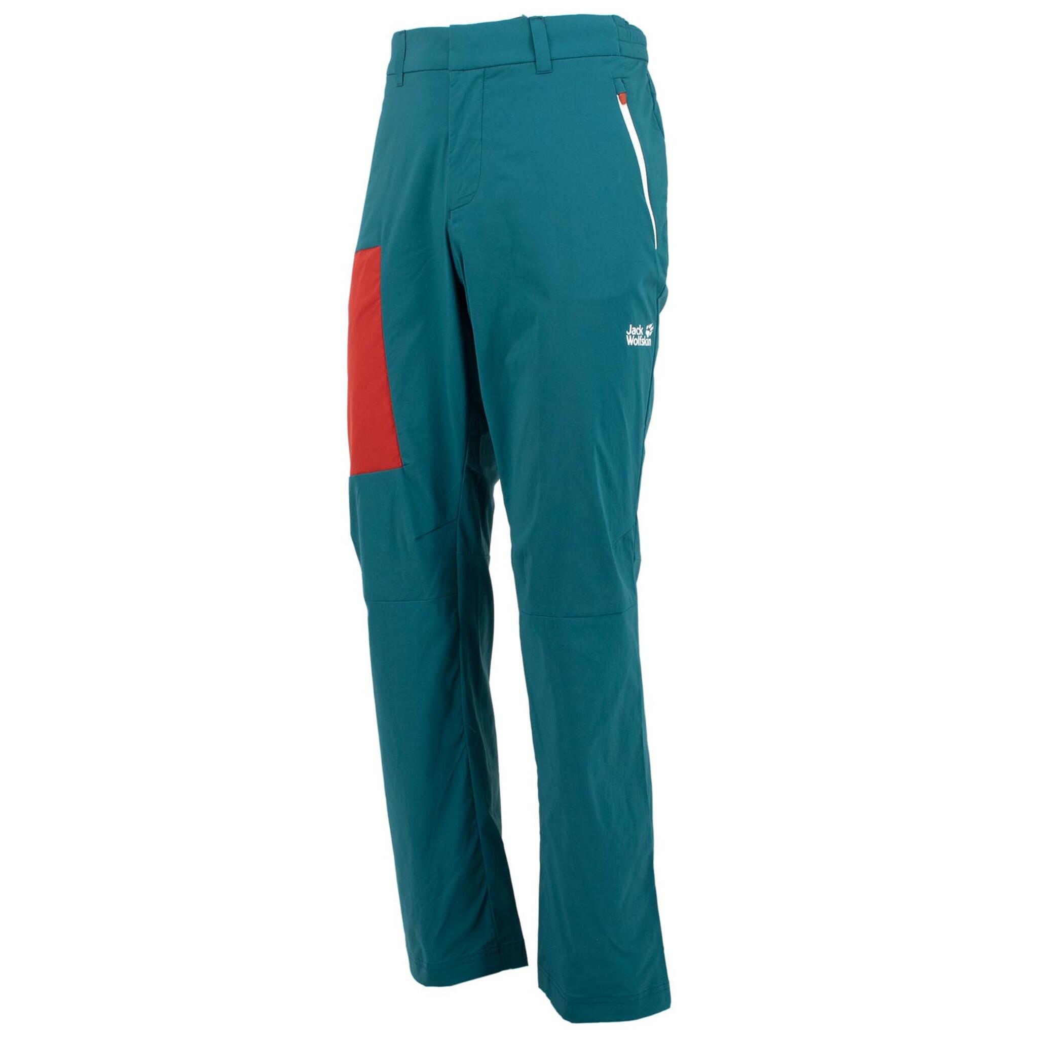 JACK WOLFSKIN Cargohose Overland Pants Pro 11 in Grün