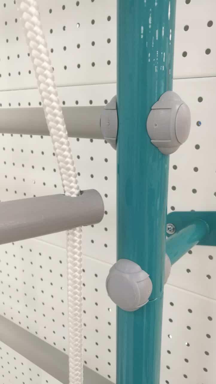 Echelle de gymnastique Gamma Pastel 2 - turquoise 4/7