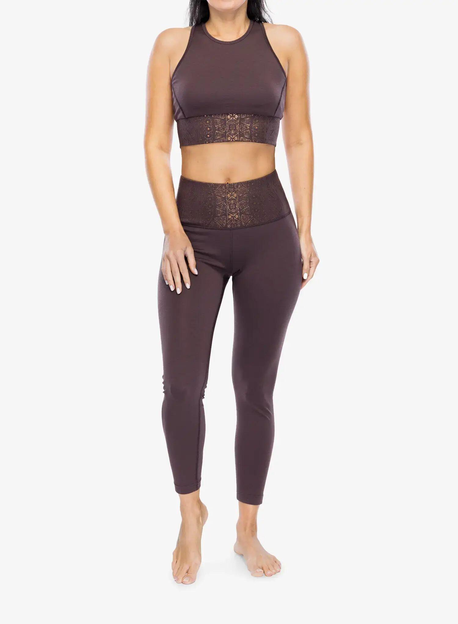 Top damski Super.natural Arabesque Lf Top 3/5
