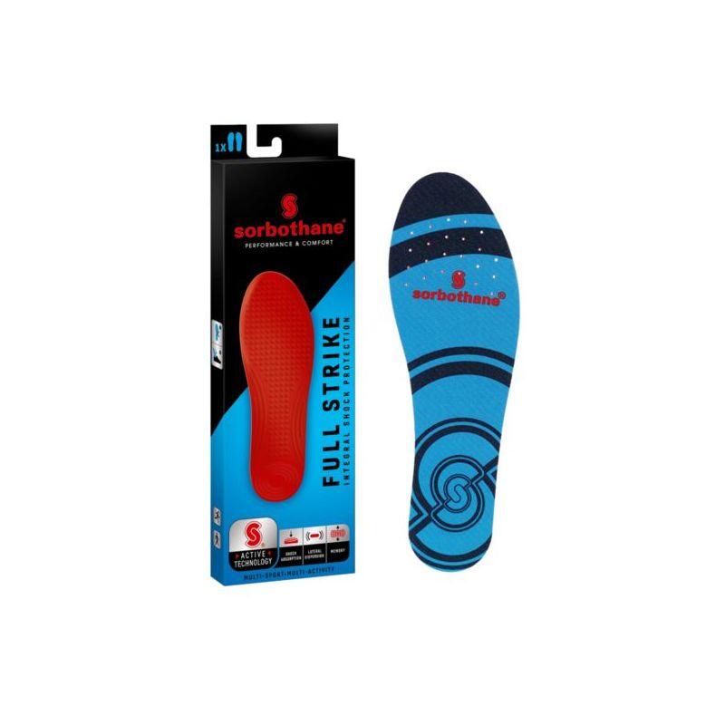 Sorbothane - Semelles Full Strike Sorbothane® - Semelles - Bleu|rouge - 39/42 - Decathlon