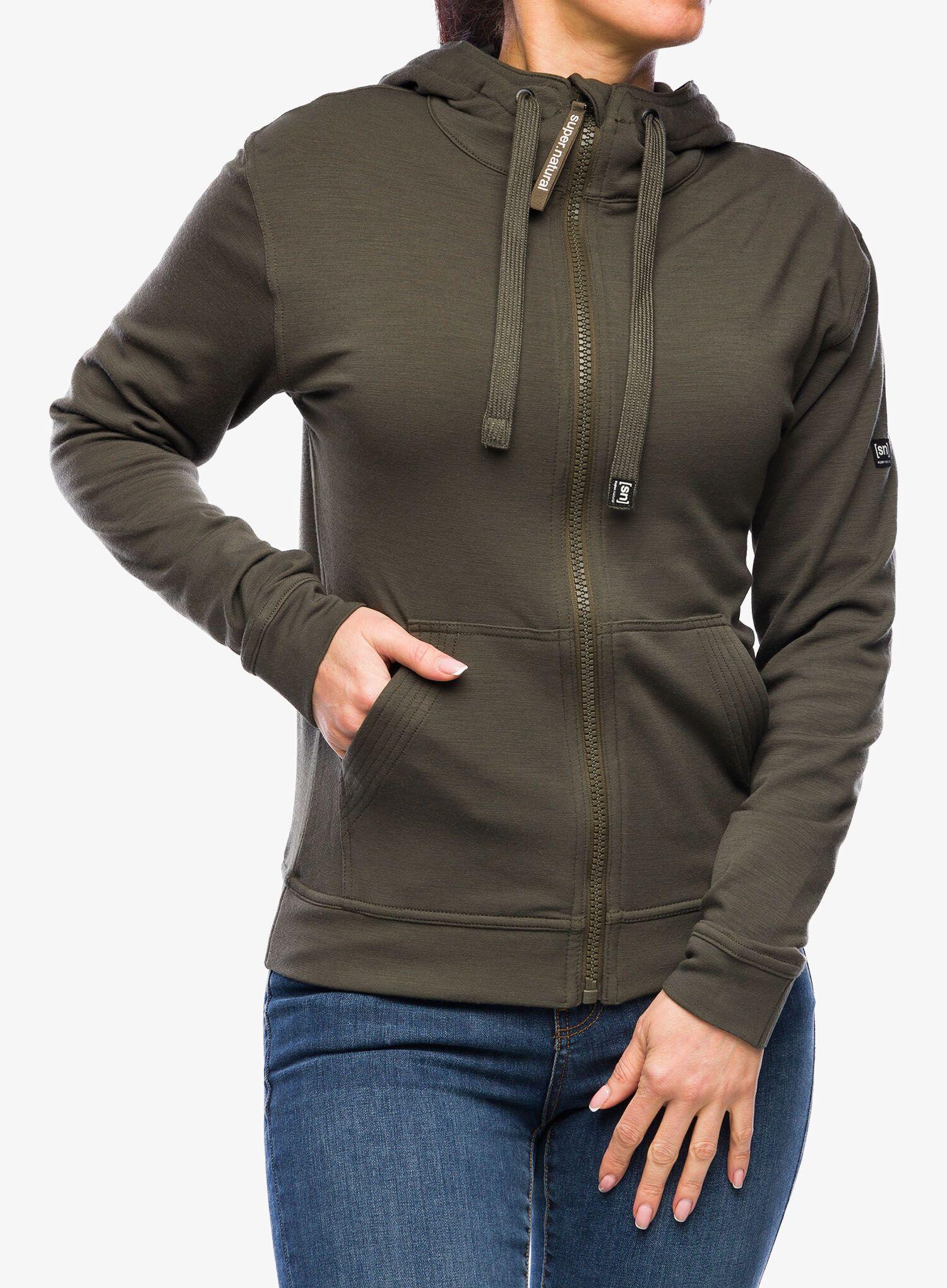 Bluza rozpinana damska Super.natural Solution Hoodie 3/7