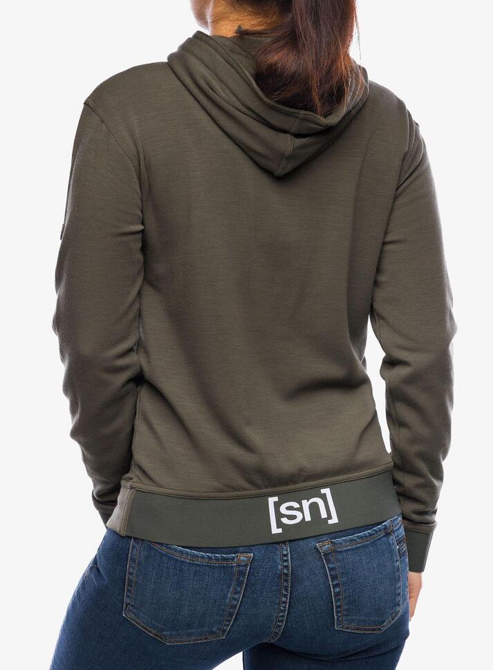 Bluza rozpinana damska Super.natural Solution Hoodie