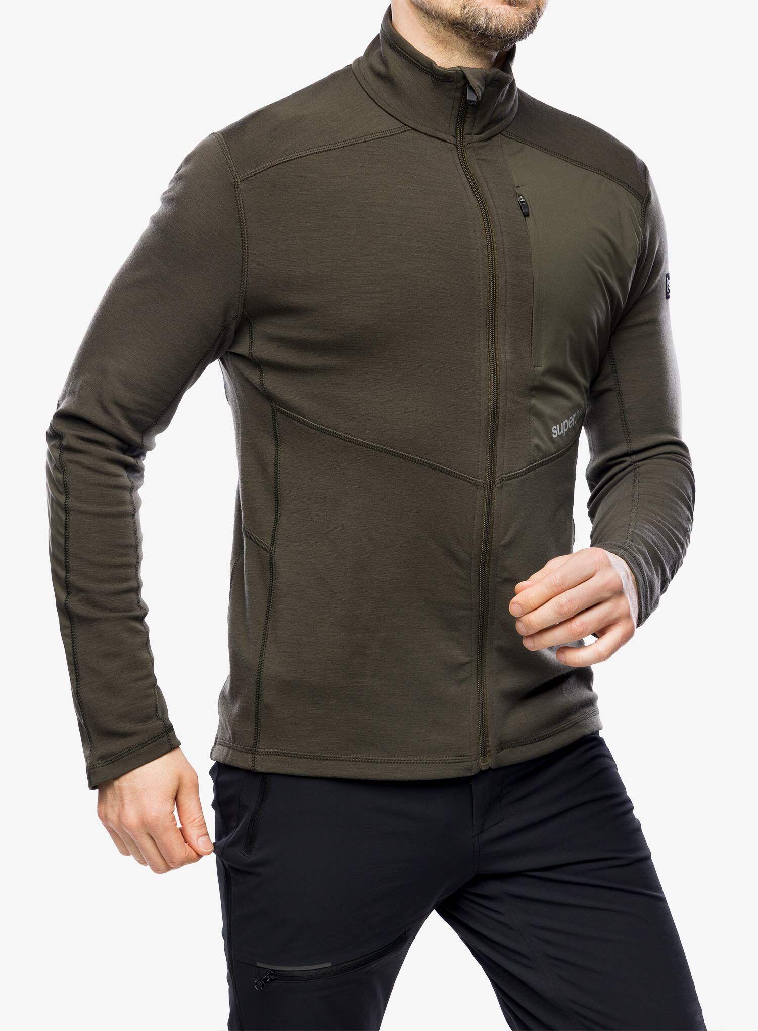 Bluza rozpinana męska Super.natural Adventure Track 3/7