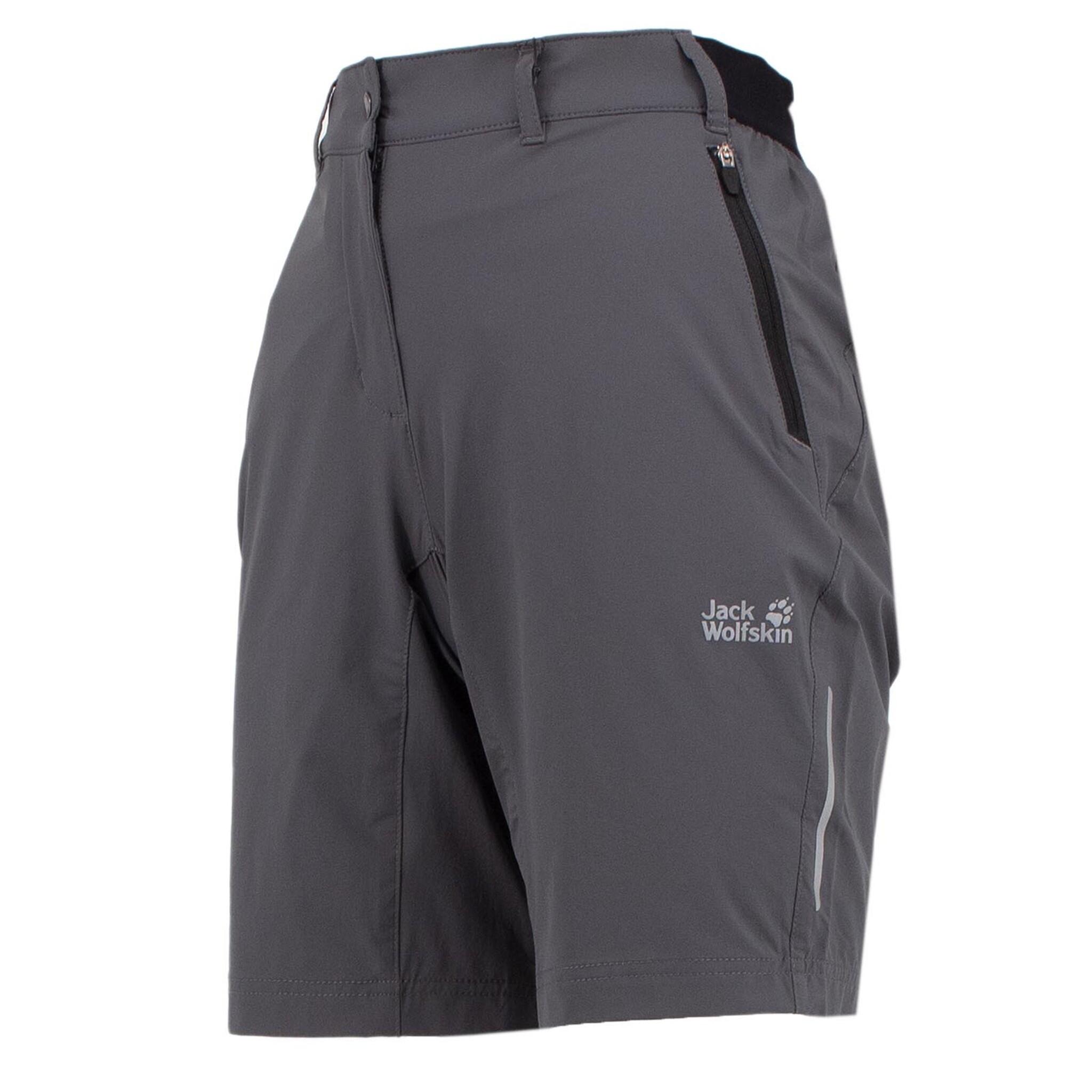 JACK WOLFSKIN Hose Delta Shorts Hiking in Grau