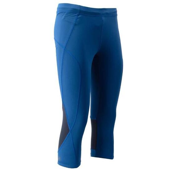 Hose 3/4 Tights Leggings Capri in Blau
