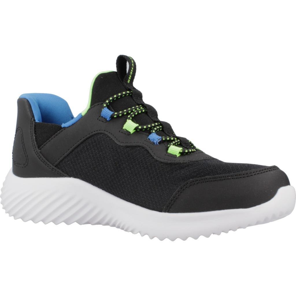 Zapatillas Skechers Bounder - Brisk-burs, Azul, Niños 5/7