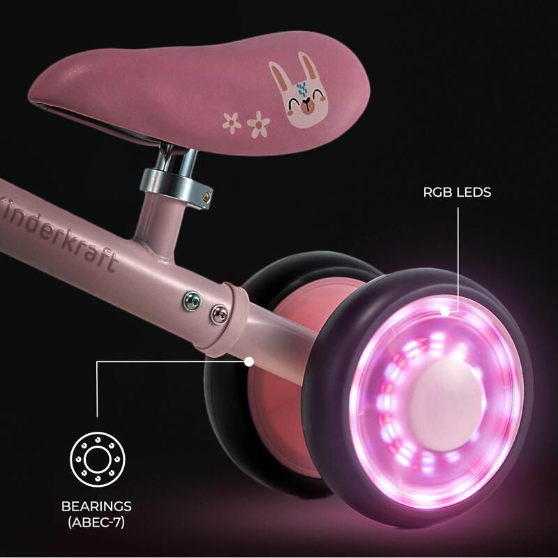 Kinderkraft CUTIE FLASH plimbare pe PINK