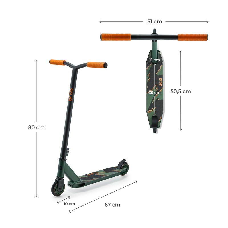 Scuter Kinderkraft SOLIS VERDE