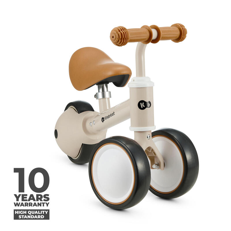 BICICLETA ECHILIBRU KINDERKRAFT CUTIE LIGHT BEIGE