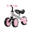 BICICLETA ECHILIBRU KINDERKRAFT CUTIE FUZZY PEACH