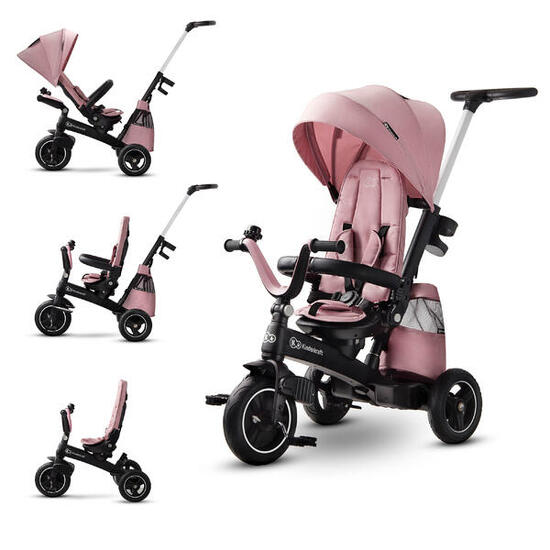 Tricycle evolutif EASYTWIST rose